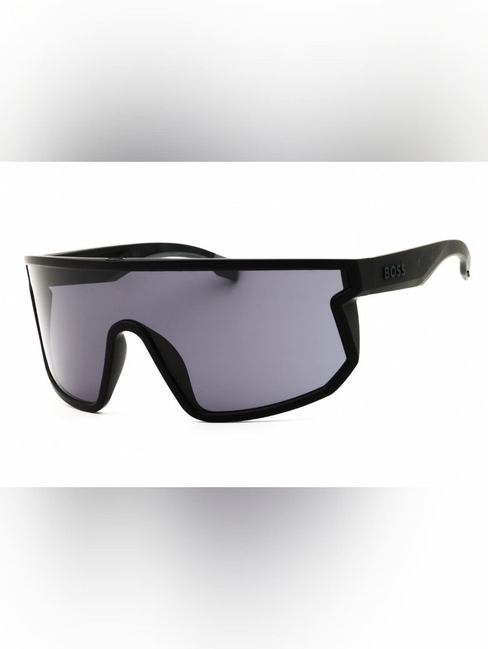 Hugo Boss BOSS 1499/S, Matt Black, Shield, Man's Sunglass